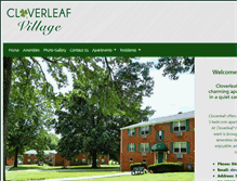 Tablet Screenshot of cloverleafvillage.com